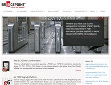 Tablet Screenshot of bridgepointsystems.com